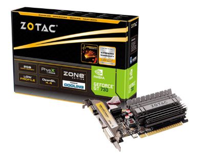 ZOTAC GeForce GT 730 Zone Edition